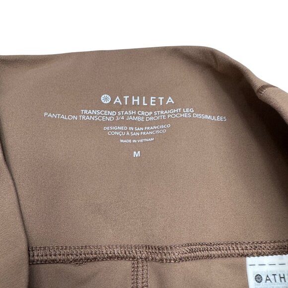 Athleta Transcend Stash Crop Straight Leg Pants Women's Athletic, Size M - Picture 7 of 13
